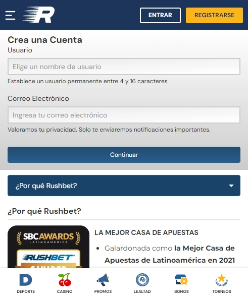 RushBet Casino